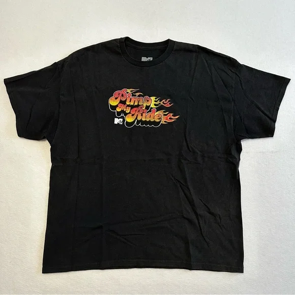 MTV | Shirts | Vintage Mtv Pimp My Ride Flame Car Xzibit Tshirt  